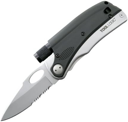 Tool Logic SL Pro 3, Bead Blast, Flashlight Plus Sharpening Steel