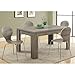 Monarch Specialties , Dining Table, Dark Taupe Reclaimed-Look ,60