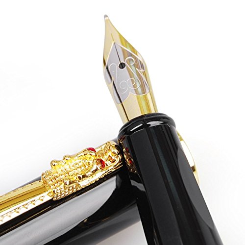 Beauty Dikawen 891 Medium Nib Fountain Pen With Brown Grape Engravement Birthday Christmas Present Hot Sale