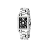 Women's Classic Stainless Steel Watch in Black Dial