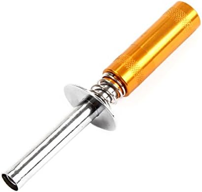 Yiguo Gold Aluminum Alloy Glow Plug Igniter 80103, for HSP 1:10 RC Nitro Car 4WD