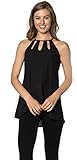 Womens Chiffon Tank Top Blouse - Sleeveless Tunic Shirts Vest Tee Camis, Velucci