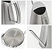 Cesun Metal Watering Can Solid Stainless Steel Pot with Long Spout Small Size for Bonsai Indoors and Outdoors, 48 Fl Oz