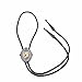 Lychee Horse Head Leather Bolo Bola Tie Necktie Western Cowboy Rodeo Necklace