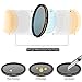 LENSKINS 82mm CPL Circular Polarizing Filter, 30-Layer Multi-Resistant Nano Coated Variable Polarizer Filter with HD Optics Glass, Ultra Slim Frame, Reduce Glare, Enhance Contrast, Reduce Reflection