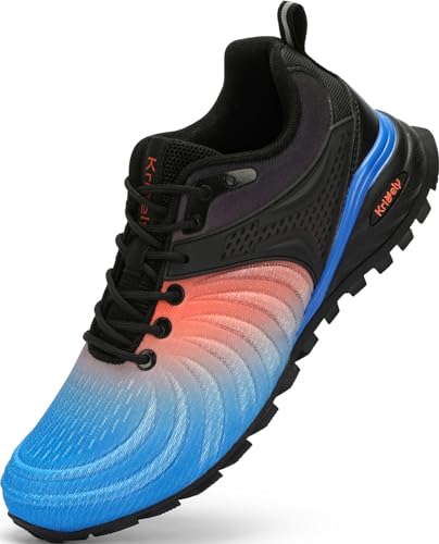Kricely Men's Walking Shoes Breathable Lightweight