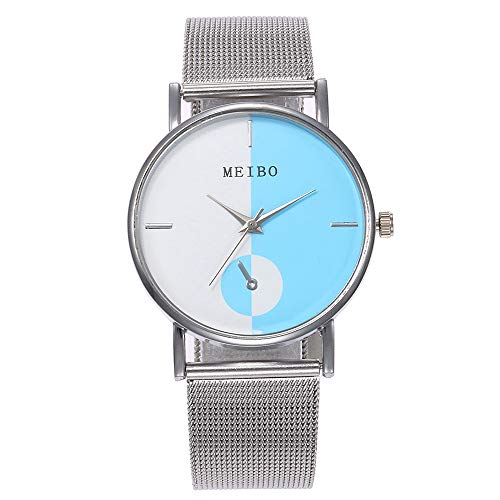 FarJing Women's Watch, Casual Quartz Stainless Steel Watch New Strap Analog Wrist Watch - Thumbnail 2