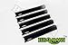 BBQMANN JD181(5-Pack) BBQ Gas Grill Porcelain Steel Heat Shield for Brinkmann 8108501s, Perfect Flame, Lowes