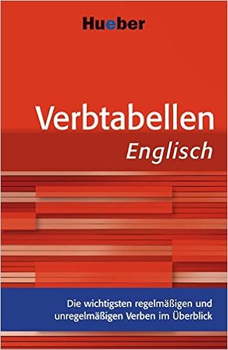 Verbtabellen Englisch Die Wichtigsten Regelmassigen Und Unregelmassigen Verben Im Uberblick Buch Amazon De Hodge Georgina Bucher