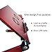 Desk York Portable Table for Computer – Adjustable Light Stand for Laptop – Widest Leg Area in The Market – Recliner Bed Lap Tray – 2 Built in Fans – Mouse Pad and USB Cord Included – Redthumb 4