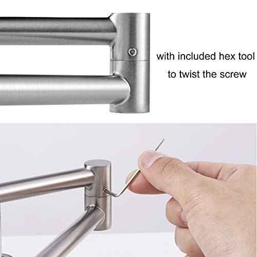 AIBOO LED Deckenleuchte Schwenkbar 6 Flammig GU10 (LED Deckenleuchte 6