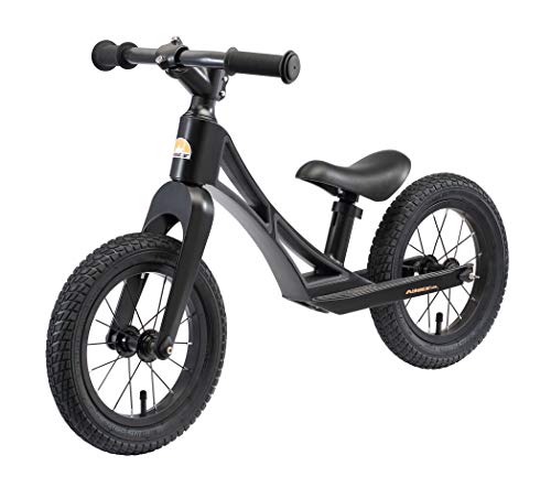 BIKESTAR Magnesium (superleicht) Kinderlaufrad Lauflernrad Kinderrad für Jungen und Mädchen ab 3-4 Jahre | 12 Zoll Kinder Laufrad BMX Ultraleicht | Schwarz | Risikofrei Testen – Bild 6