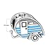 Soufeel Travel Trailer Charm 925 Sterling Silver Fit European Charms Bracelets