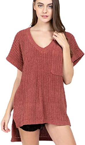 POL CLOTHING INC. Short Sleeve Chenille 