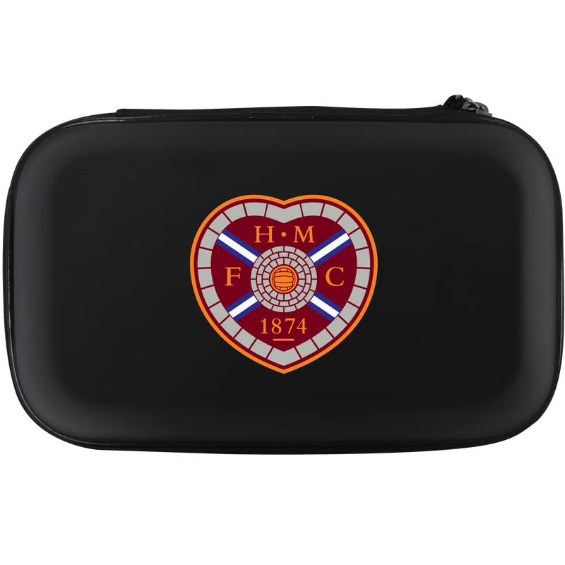 Darts Corner Officially Licensed Heart of Midlothian Football Club Hearts FC Dart Case, Crest, Synthetic (W618)