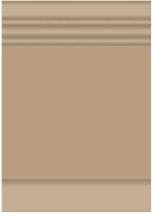 Roppe Contours Rubber Wall Base 10 Serenity Buckskin 4 H X 40