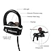 Bluetooth Headphones Wireless Headphones Running Earbuds Microphone SIRI Sport BMHNOONE Waterproof IPX7 HD Stereo Headsets for Cellphones Gym Workout(with Armband Free)