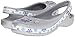 crocs Genna II Frozen Girls Slingback Flat (Toddler/Little Kid/Big Kid), Silver, 12 M US Little Kid