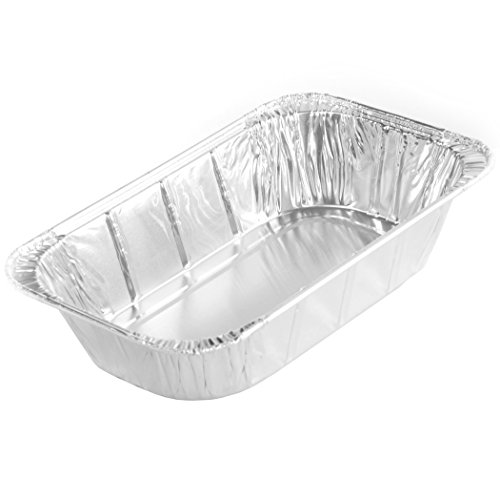 Simply Deliver Aluminum Steam Table Pan, Third-Size, Deep, 45 Gauge, 100-Count