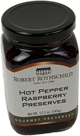 Robert Rothschild Farm 12.3 oz Hot Pepper Raspberry Preserves RD22622