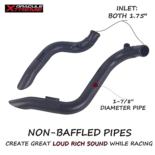 Harley Exhaust Gaskets 2pc Tapered Exhaust Port Gasket Kit For