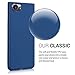 kwmobile TPU Silicone Case for BlackBerry KEYone (Key1) - Soft Flexible Shock Absorbent Protective Phone Cover - Navy Blue