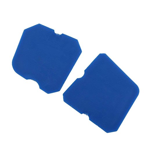 NiceButy 4PCS Caulking Tool Kit Joint Sealant Silicone Grout Remover Scraper Blue - Thumbnail 4