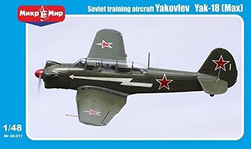 ***YAKOVLEV YAK-18(MAX) SOVIET TRAINER AIRCRAFT 1/48 MICRO-MIR 48-011