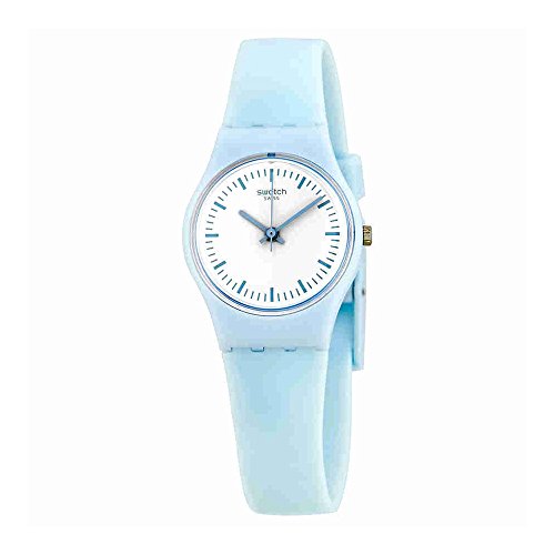 Swatch Clearsky White Dial Ladies Watch LL119