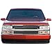 DNA MOTORING GRLDM-C1088-CH ABS Plastic Front Bumper Grille [for 94-00 Chevy C/K Suburban]