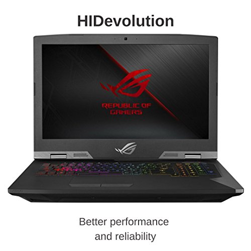 HIDevolution ASUS ROG G703GS 17.3” FHD 144Hz Gaming Laptop | 2.2 GHz i7-8750H, GTX 1070, 16GB DDR4/2666MHz RAM, 1TB SSHD | Authorized Performance Upgrades & Warranty