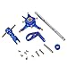 Hobbypower CNC Alloy Metal Upgrade Set for Wl V911 Nine Eagles 260a Micro Helicopter Blue