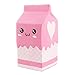 Drfoytg Squeeze Cute Squishy Yogurt Bottle Decompression Milk Stress Reliever Slow Rising Pink (Multicolor)