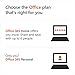 Microsoft Office 365 Personal | 1-year subscription, 1 user, PC/Mac Key Card