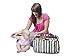 Best Diaper Bag by Brighter Elements for Stylish Moms, with Bonus Diaper Changing Pad, The Top Tote Bag for Baby's, Tons of Space for Toys, Bottles, Snacks, Wipes, Clothes, Amazing Baby Shower Gift!