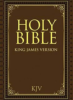 Livro Bible: Holy Bible King James Version