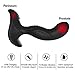 Vibrating Prostate Massager Anal Sex Toys - Adorime Wireless Remote Control Silicone Anal Vibrator Butt Plug with 7 Stimulation Patterns for Men Women and Couples