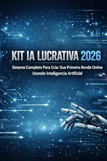 Livro Como usar Inteligência Artificial para criar sua primeira fonte de renda online em 30 dias — mesmo começando do zero.