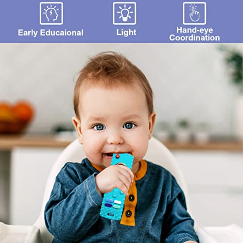 ERSIHUA Baby Teething ToysTV Remote Control Shape Silicone Infants