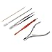 Nail Polish Remover Anself Nail Polish Gel Remover Tools Kit Nail Brush Sanding Files Clips Pusher Tweezers Nail Buffer
