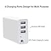 45W/60W Charger for Apple MacBook Pro/Air 11 13 inch Made Before Mid 2012, Replacement for Magsafe 1 L-Tip Power Adapter w/ 3USB Ports
