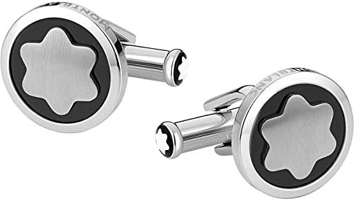 Amazon.com: MONTBLANC Cufflinks for Steel Shirt with MAFREPERLA