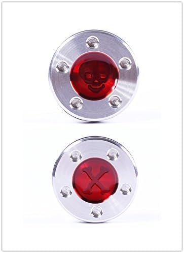 BarginsZone 1 pair 15g SKULL & Bone Weights for Titleist Scotty Cameron Golf Putter Fastback Squareback (15g)
