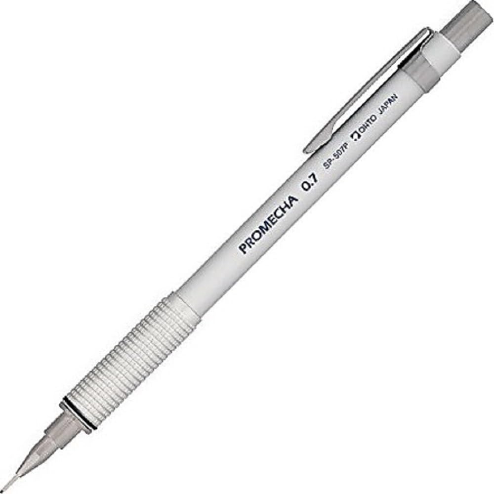 OHTO Mechanical Pencil, Super Promecha, 0.7 mm (PM-1507P-Silver)