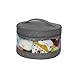Jj Cole Clear Storage Bin Set Slate