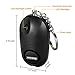 Personal Alarm, DOMEZAN 130dB Emergency Self Defense Security Alarm Keychain For Kids Women Elderly Protection Batteries Included with LED light Policeman Recommend