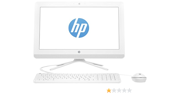 Amazon Com Hp C0 All In One 19 5 Hd Amd E2 7110 1 8ghz 4gb 1tb White Computers Accessories