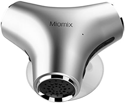 Shower Speaker,Miomix MX-11 Wireless Bluetooth 4.0 Waterproof Speaker Audio Handsfree with Microphone for Nexus 5X/6P iPhone Samsung HTC LG iPad Tablets and More (Silver)