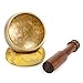 Moukey Tibetan Singing Bowl 3.2 Inch Meditation Gong Zen Yoga Bowl Set With Wooden Striker And Cushion Pillow