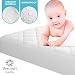 Venneti Crib Mattress Cover - Organic Cotton Waterproof Mattress Protector for Newborn - Premium Quality Hypoallergenic and Breathable Fabrics - Soft and Comfortable - (28" x 52" x 7") primary
